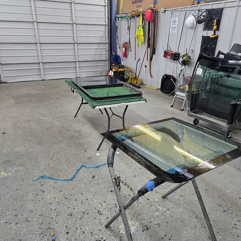 Heavy Machinery Glass Shop Houston
