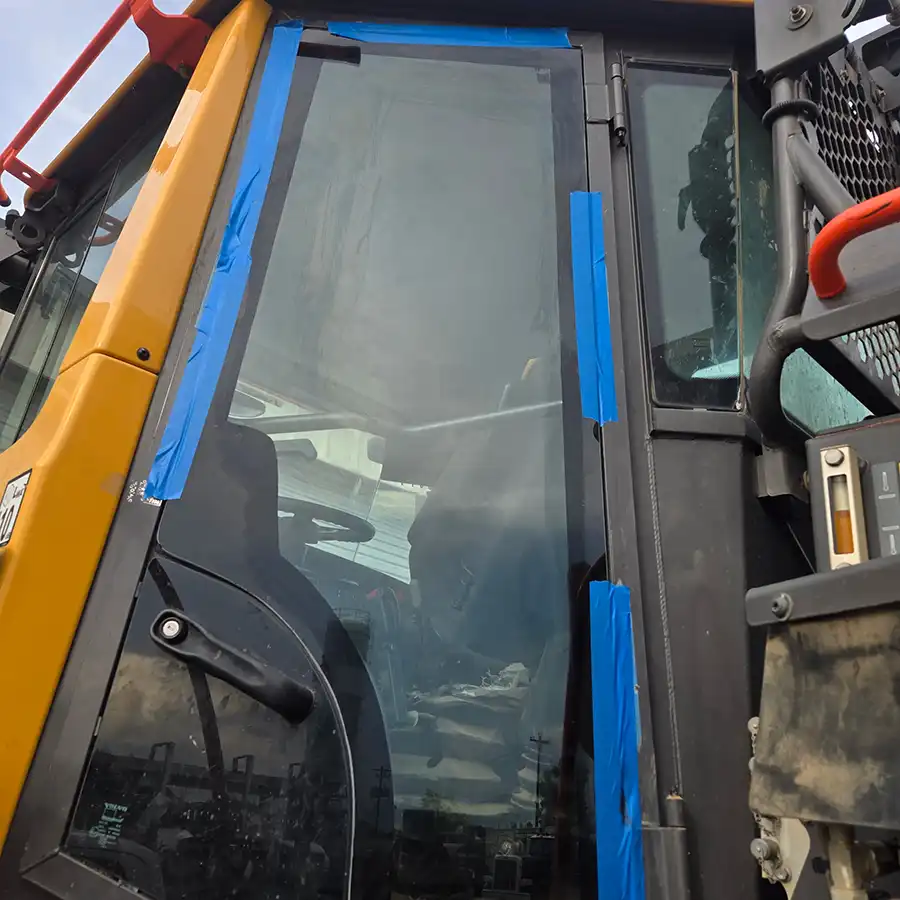 Heavy Machinery Glass Repair Houston